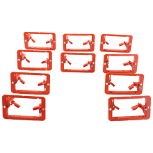 Multifunctionele laagspanningsmontagebeugel (enkelvoudig, verpakking van 10)