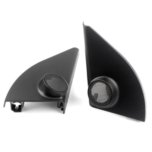 Car Door Panel Audio Horn Cover Triangular Speaker Cover Trim 2