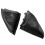 Car Door Panel Audio Horn Cover Tweeter Triangular Speaker Cover Trim 1