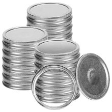 Jar Lids and Rings for Ball Canning Jars Wide Mouth, Jar Lids