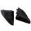 Car Door Panel Audio Horn Cover Tweeter Triangular Speaker Cover Trim 3