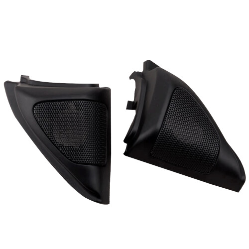 Car Door Panel Audio Horn Cover Tweeter Triangular Speaker Cover Trim 2
