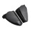 Car Door Panel Audio Horn Cover Tweeter Triangular Speaker Cover Trim 3