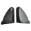 Car Door Panel Audio Horn Cover Tweeter Triangular Speaker Cover Trim 1