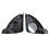 Car Door Panel Audio Horn Cover Tweeter Triangular Speaker Cover Trim 2