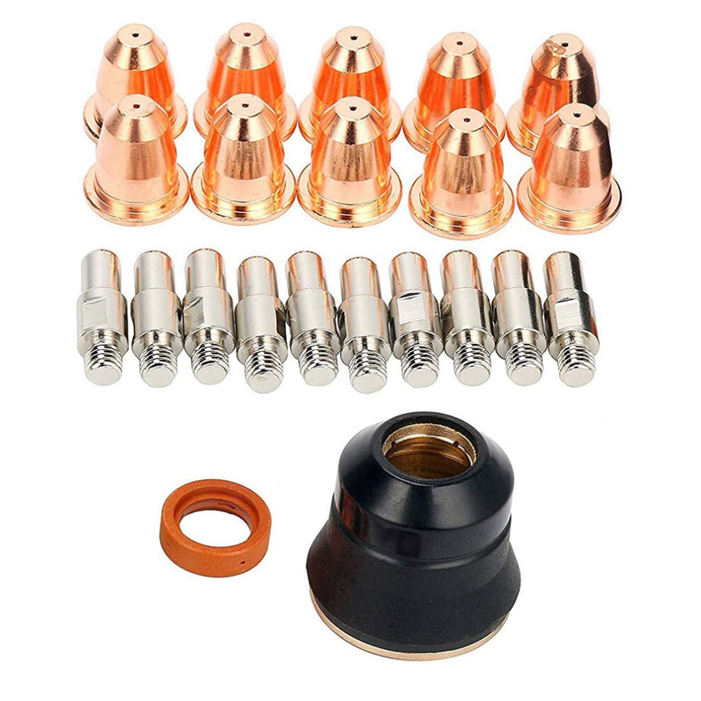 22Pcs Plasma Cutter Torch S45 Accessory Pr0010 Electrodes Pd0116-08 4853226324742