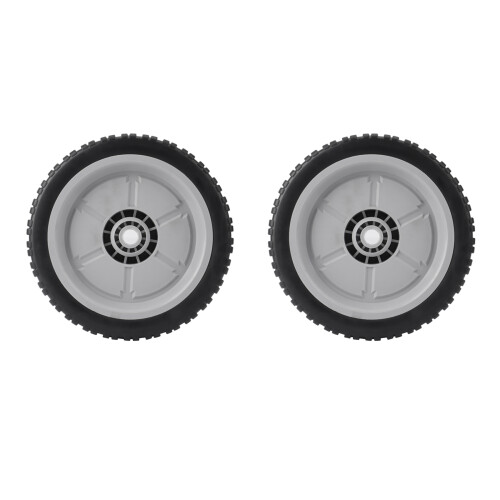 Pacote com 2 rodas de cortador de grama de 8 polegadas/203 mm para GXV160 HRJ 216 196 WALK 2