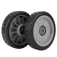 Lot de 2 roues de tondeuse à gazon 8 pouces/203 mm pour GXV160 HRJ 216 196 WALK