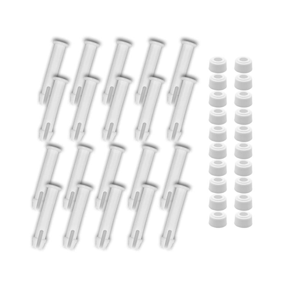 20 Perni Di Giunzione Per Piscina E 20 Guarnizioni Per Telaio Da 13 A 24 Pollici