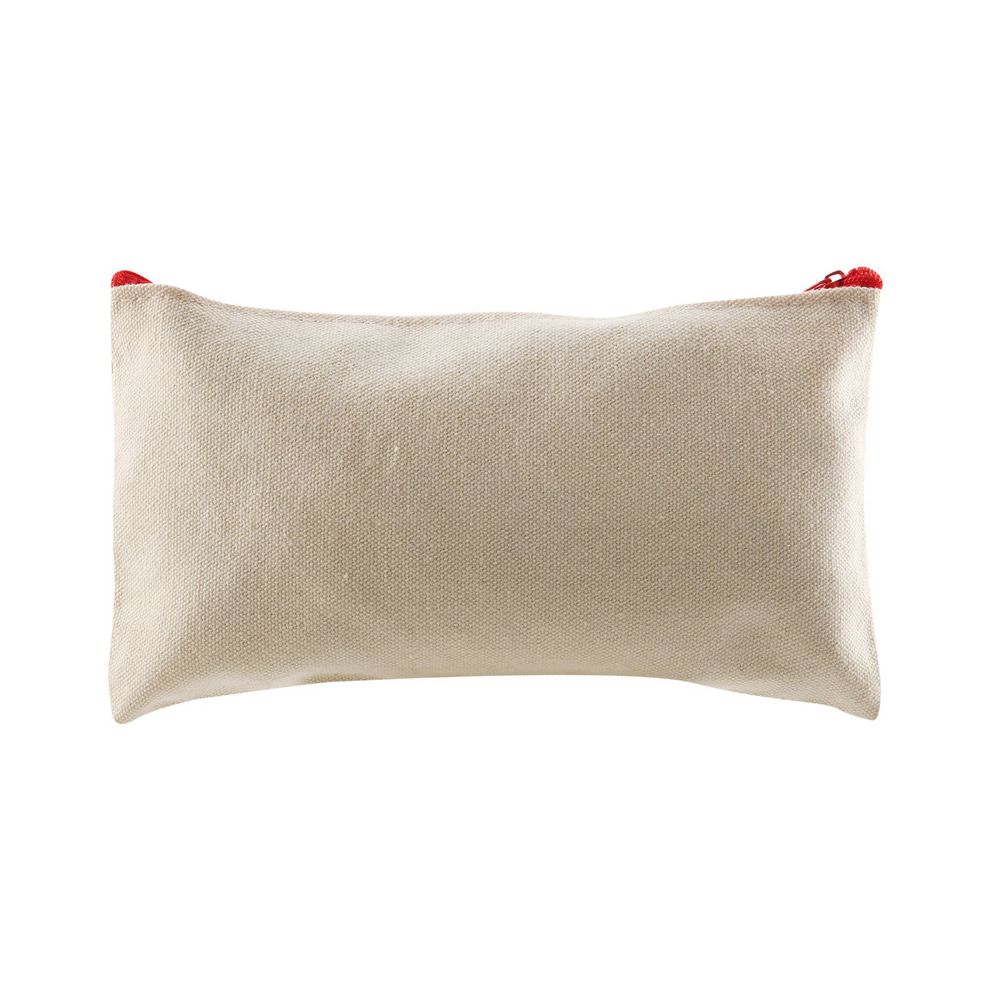 Sem Marca 12 Pack Blank Canvas Makeup Bag,With Multi-Color Zipper,Pencil Pouch