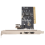Κάρτα Firewire IEEE 1394 3 θυρών PCI Προσαρμογέας Firewire IEEE 1394 PCI 4