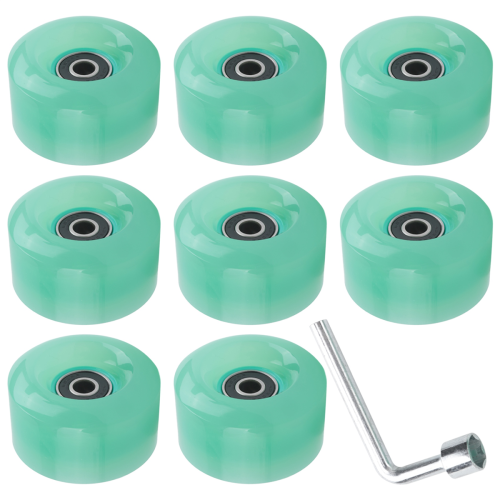8 τεμάχια 58mmx32mm, 82A τροχοί τετραπλού πατινιού εξωτερικού/εσωτερικού χώρου, τροχοί PU 1