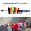 Kinder-Laufseile für Schulkinder im Freien, bunte Griffe 3