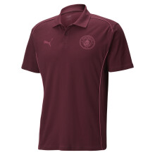 (XL) 2024-2025 Man City Casuals Polo Shirt (Dark Jasper)