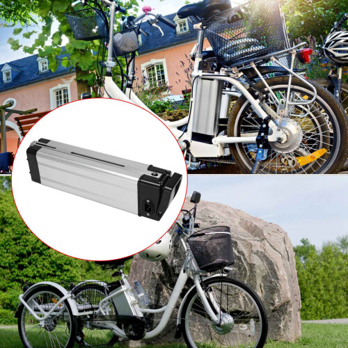 Elektrische fiets plastic lithium batterij doos grote capaciteit, DC kop 2