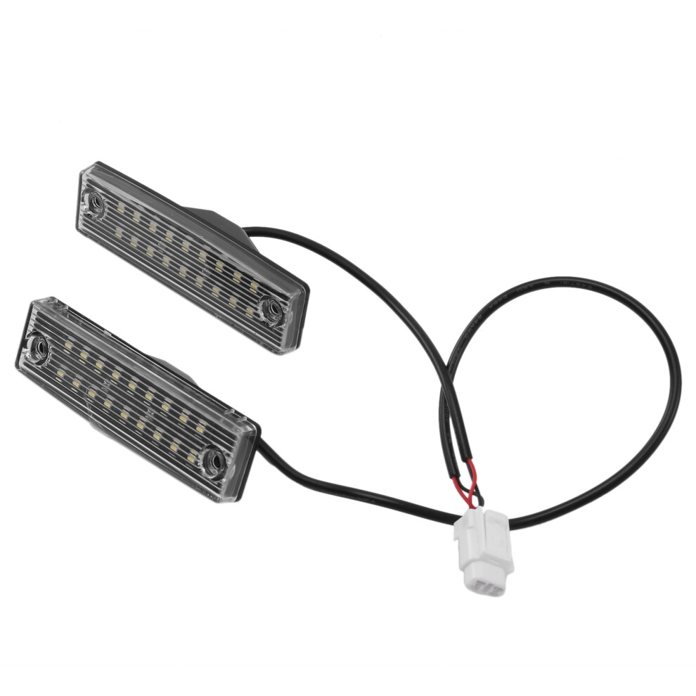 Number Plate Lamp For 4Runner Sequoia Land Cruiser Prado Gx470 White 4853226341411