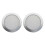 Ceiling Speaker Grille, 4-Inch Embedded Audio Speaker Grille(Silver) 1