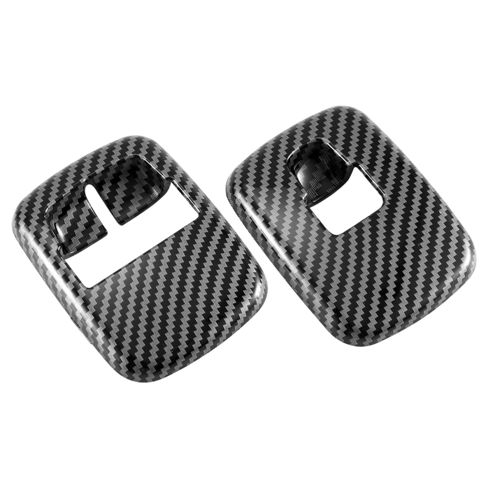 2Pcs Carbon Fiber Window Lift Switch Button For Smart 453 2015 4853226344733