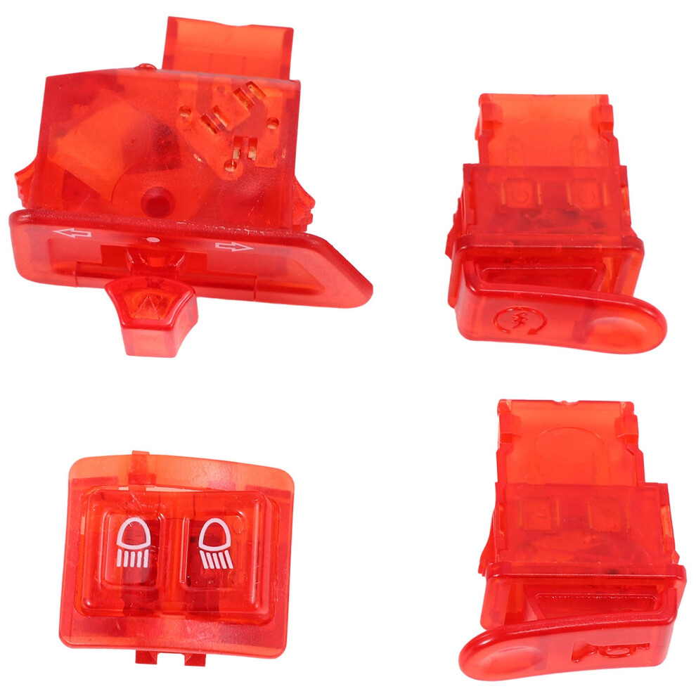 Motorcycle Horn Switch For Af27 Af28 Af34 Af35 Red 4854041937865