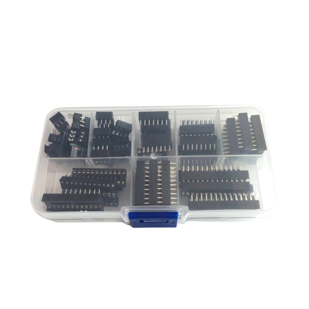 66Pcs Dip Ic Sockets Adaptor Solder Type Socket Kit 4854041944825
