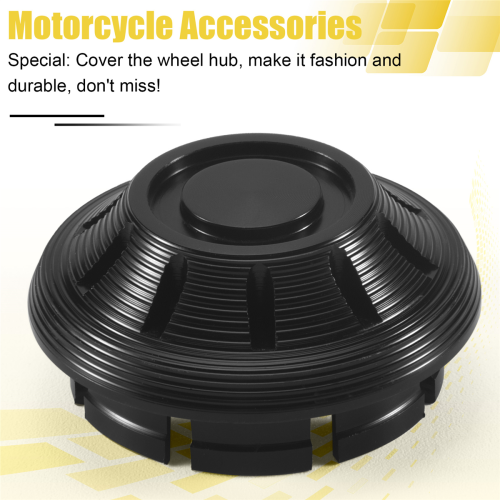 Motorcycle Wheel Covers Aluminum for Sprint (Black) 2