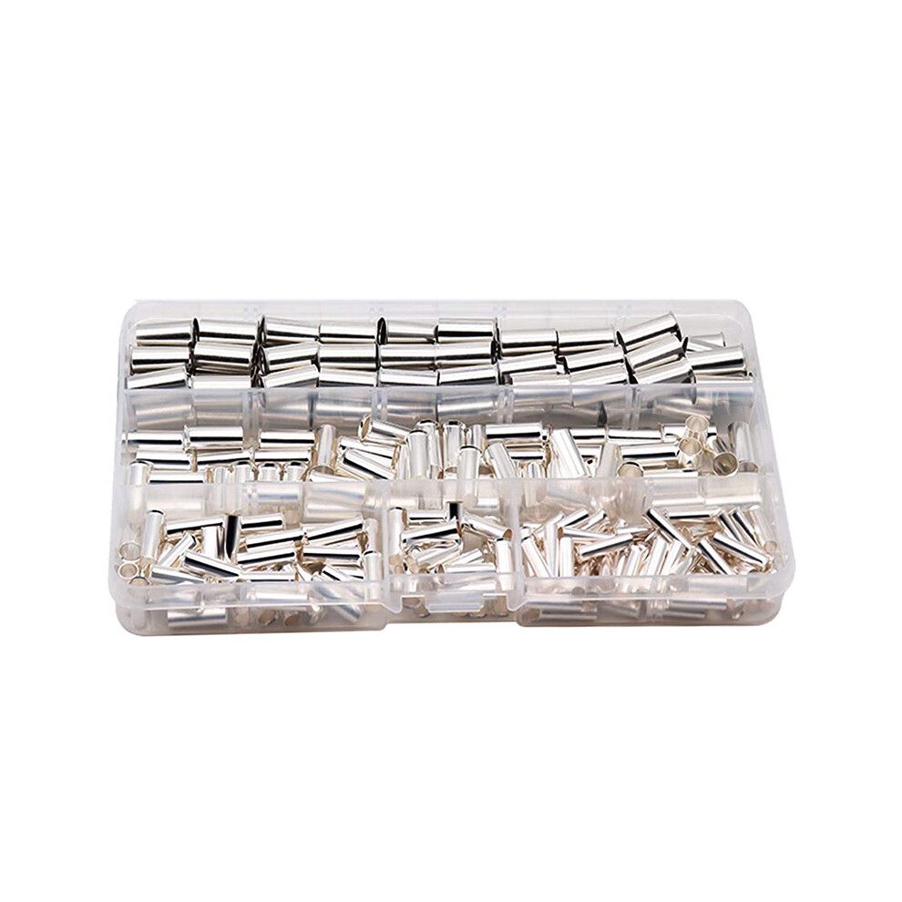 Wire Copper Crimp Fitting Ferrules,Awg 4,6,8,10 Insulated Kit(240Pcs) 4854041949219