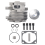 29CC 4 Hole Cylinder Set Fit for Zenoah Rovan TSRC Engine 1