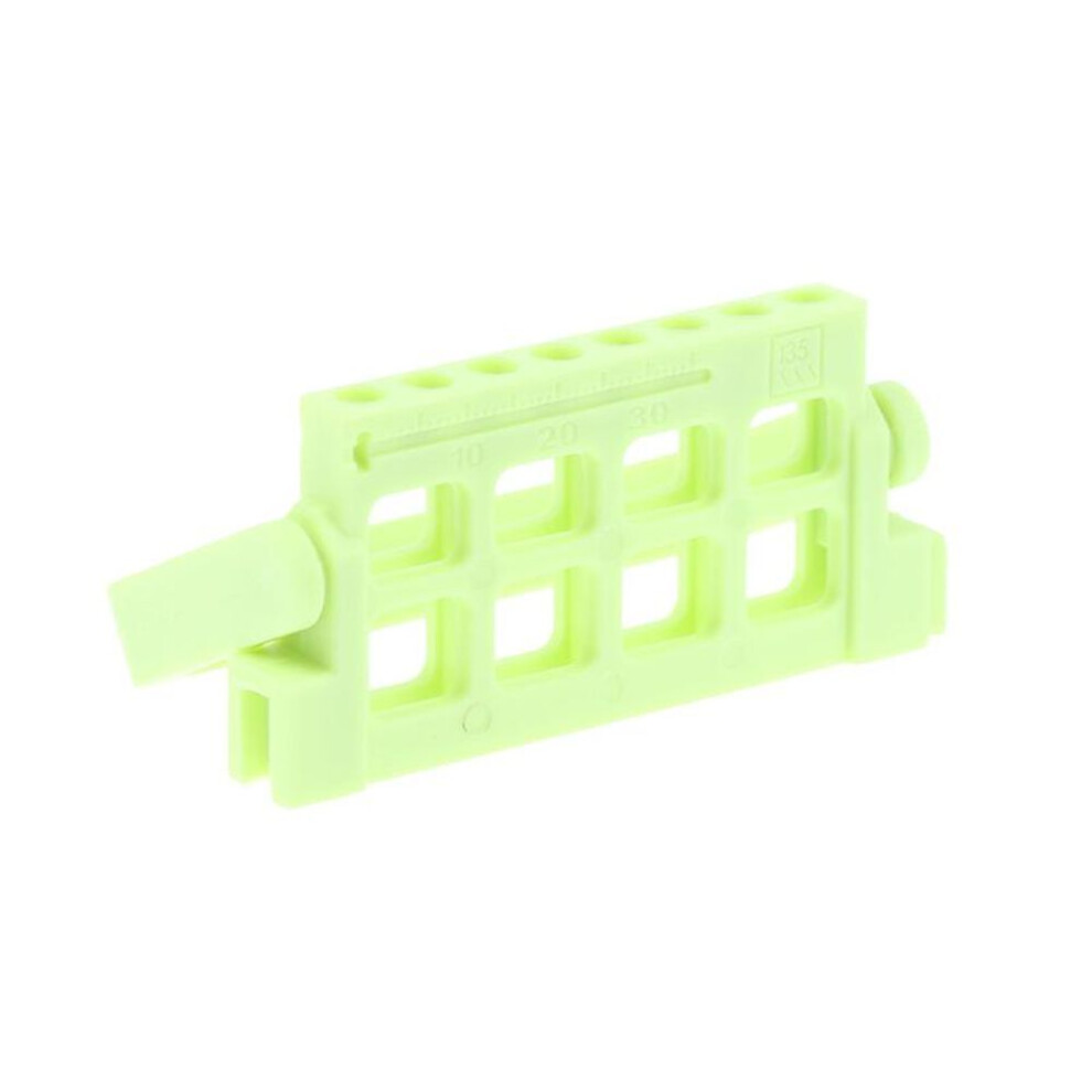 (green) 8 Holes Dental Endo Files Holder Endo Stand Endo Tray For Endodontic Files Organizer Endo Box