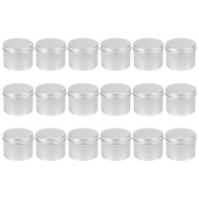 18 peças de 4 oz, recipientes para velas para fazer velas DIY, ferramentas artesanais