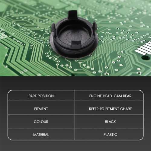 for Cylinder Head Rear Cam/Timing Plug with Seal 2