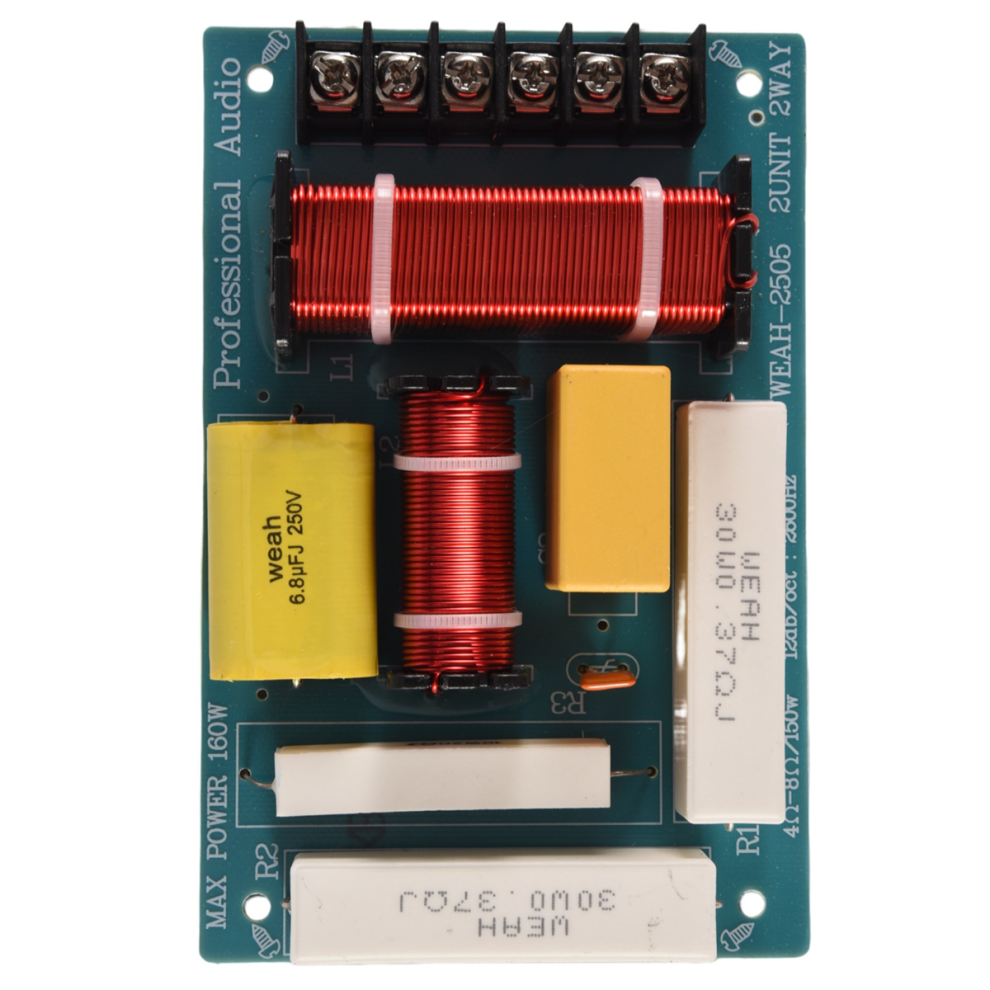 Crossover Per Altoparlanti Da 200 W, Divisore Di Frequenza Da 8 Ohm Per Altoparlanti Da 10 Pollici
