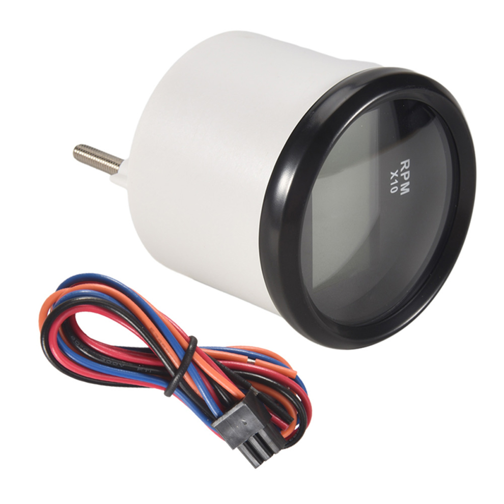 Boat LED Digital Hour Meter Marine Outboard RV RPM Meter Gauge-image-OPC-PGZXG9Z-NEW