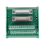 Module d'interface rail DIN DB25, connecteur mâle/femelle, carte de dérivation 2