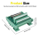 Module d'interface rail DIN DB25, connecteur mâle/femelle, carte de dérivation 6