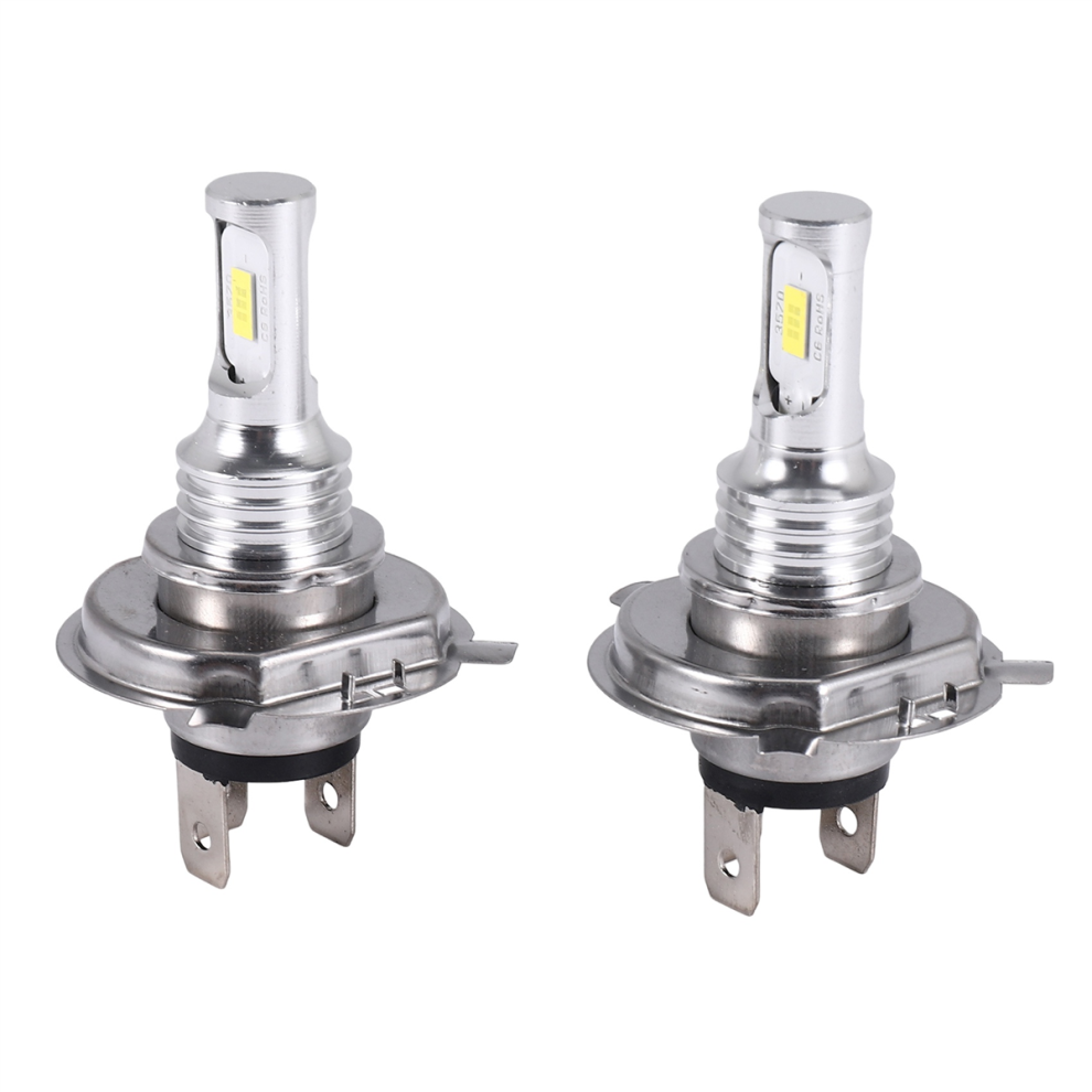 H4 9003 HB2 LED Headlight Bulbs Kit High Low Beam Bright 35W White