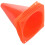 Cones de trânsito de plástico de 7 polegadas (pacote com 6) Cone de trânsito multiuso 3