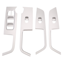 Cubierta cromada para interruptor de ventana y reposabrazos de puerta interior para Ix25
