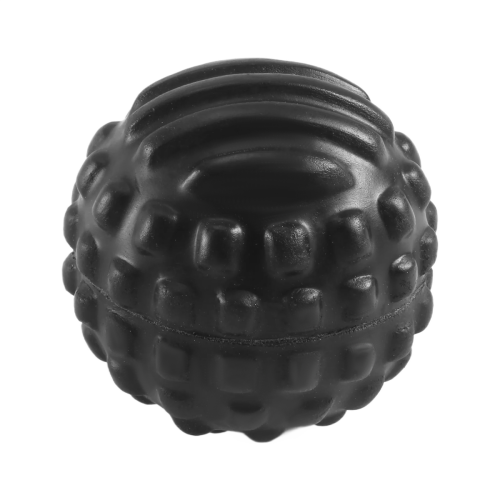 Μπάλα μασάζ για χαλάρωση μυών, γυμναστική, PU Foam Bump Fascia, μαύρη 1