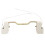 R7S Bulb Socket Metal ceramics Handle For Flood Light, 118Mm 1