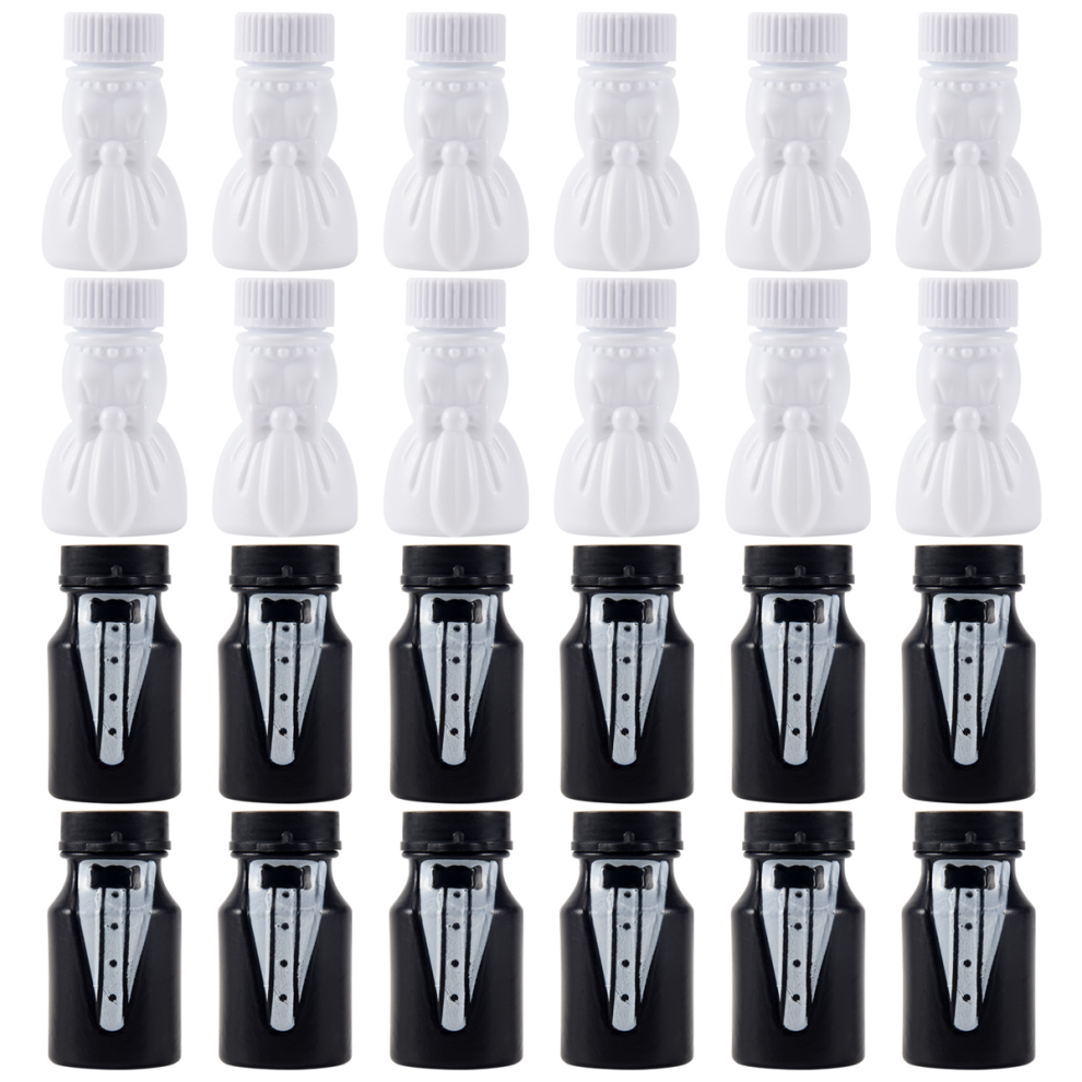 Wedding party bride and groom bubble bottle 1 sets (24pcs)-image-OPC-PGZXJQS-NEW