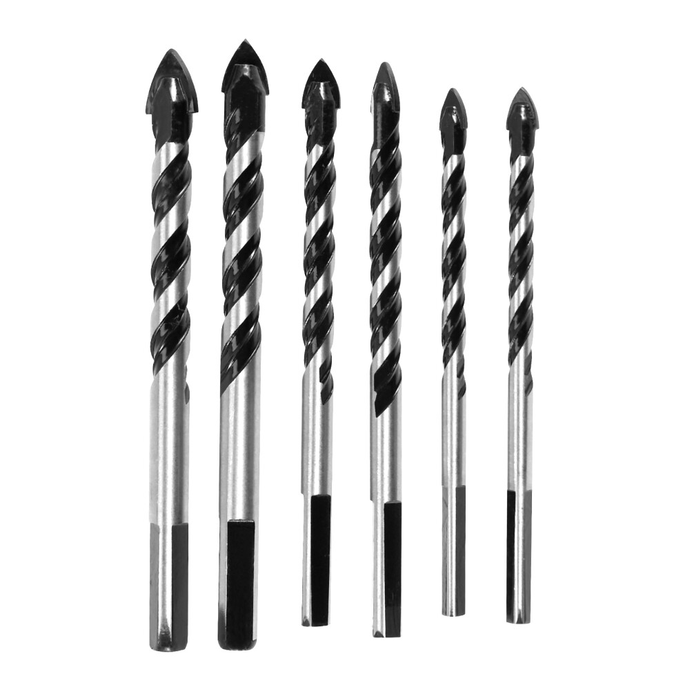 6Pcs Ceramic Tile Drill Bits,Masonry Drill Bits Set 4854041971944