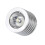 Aluminum 3W USB LED Lamp Socket Spotlight Flashlight White Light 3