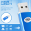 256 MB USB 2.0 Flash U disk blue 6