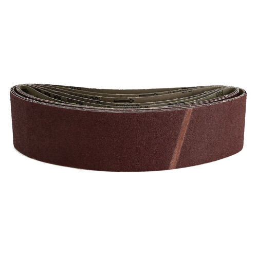 Pacote com 6 lixas de 4 polegadas x 36 polegadas (100 x 915 mm) com grão 40 2