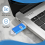USB Memory Stick Flash Pen Drive U Disk for PC TV Blue 16GB 3