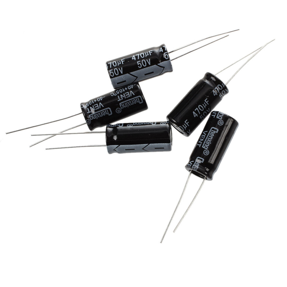5 X 470Uf 50V 105C Radial Electrolytic Capacitor 10X20mm 4854041983855