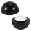 2 Pcs Laptop Notebook Black Antiskid Cool Ball Cooler Stand Pad 2