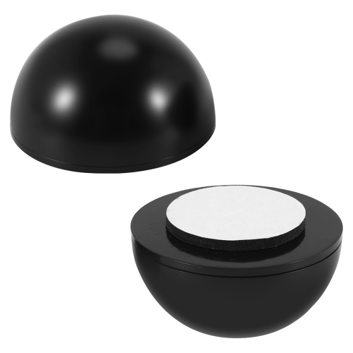 2 Pcs Laptop Notebook Black Antiskid Cool Ball Cooler Stand Pad 1