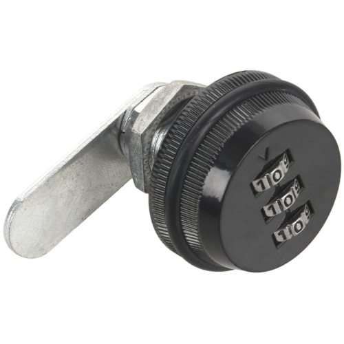 Alloy Code Combination Cam lock Keyless black 2