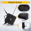 Black Quartz Clock Spindle Silent Movement Mechanism Repair Tool Kit 4